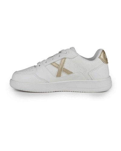 Scarpe Munich sneaker Legit Kid 02 bianco/ oro ZS24MU02 8022002