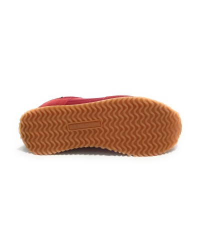 Scarpe U.S. Polo sneaker running Cleef 006M in pelle scamosciata/ tessuto red US24UP07