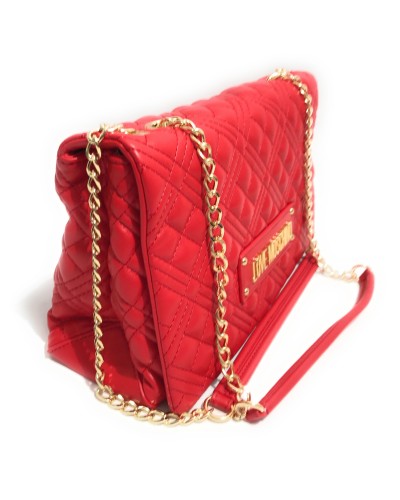 Borsa donna Love Moschino a spalla/ tracolla PU trapuntato rosso BS24MO160 JC4230PP0ILA0500