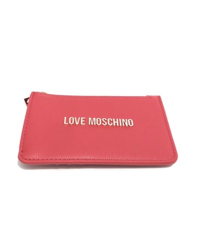 Portafoglio donna Love Moschino small ecopelle rosso AS24MO24 JC5614PP0ILD0500