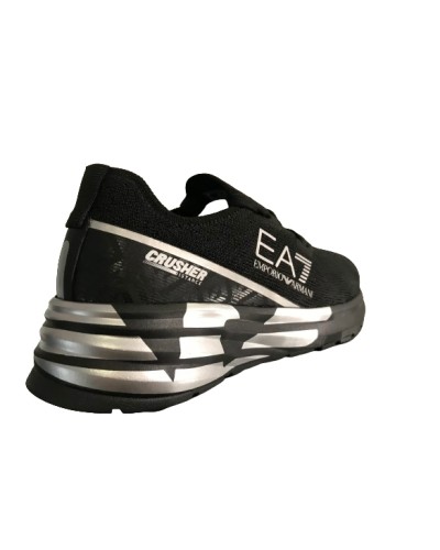 Sneaker EA7 Emporio Armani Crusher Distance black/ silver ZS24EA01 XSX112 XOT76 M826