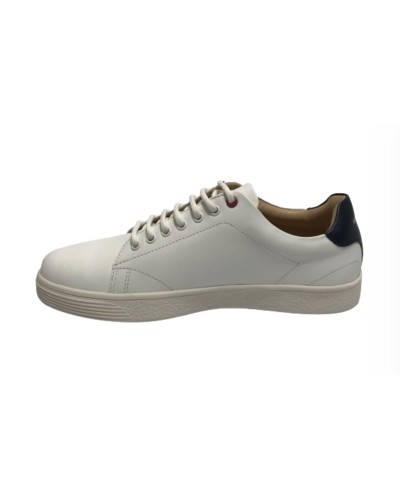 Scarpe U.S. Polo sneaker Hummer001 in pelle dark blue white/ dark blue uomo US24UP08