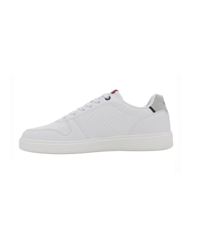Scarpe U.S. Polo sneaker ROKKO003B in ecopelle white uomo US24UP17