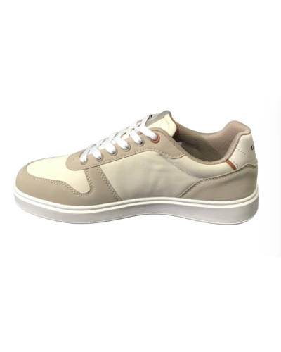 Scarpe U.S. Polo sneaker ROKKO003D in ecopelle/ tessuto beige uomo US24UP20