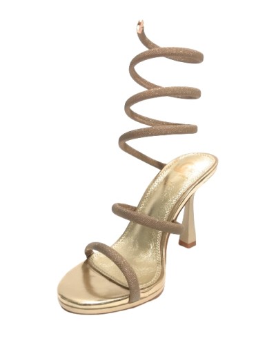 Scarpe donna Gold&gold sandalo con tacco tc 8 gold DS24GG27 GP602