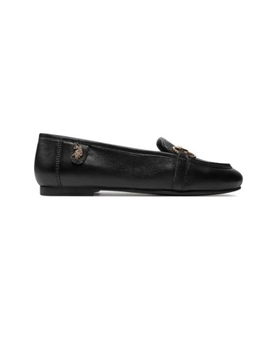 Scarpe US Polo mocassino Chery001 in pelle black donna DS24UP22