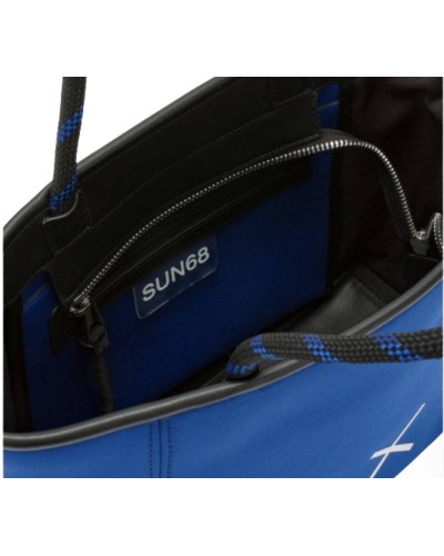 Borsa donna a mano/ tracolla Sun 68 Jacqueline bag blu royal BS24SU03 Z34268 S