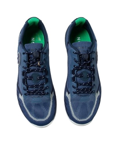 Scarpe North Sails sneaker Skipper Tint 030 ecosuede/ tessuto mesh dusty blue US24NS02