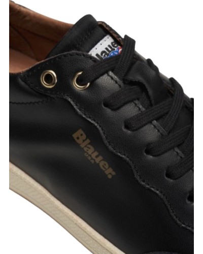 Scarpe uomo Blauer sneaker Murray in pelle black US24BU08 S4MURRAY01