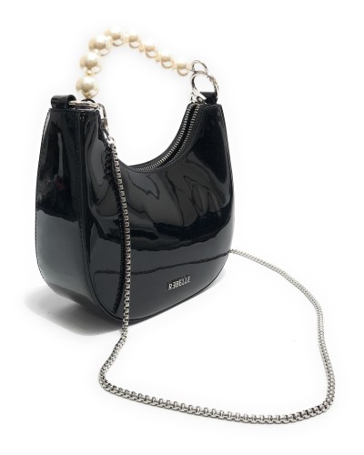 Borsa donna Rebelle a mano/ tracolla Selma specchio black BS24RE46 1WR407S4TX0191 A375