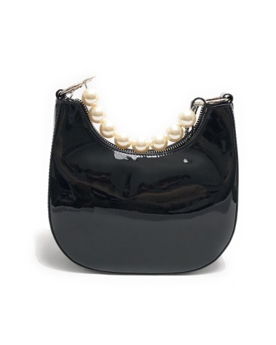 Borsa donna Rebelle a mano/ tracolla Selma specchio black BS24RE46 1WR407S4TX0191 A375