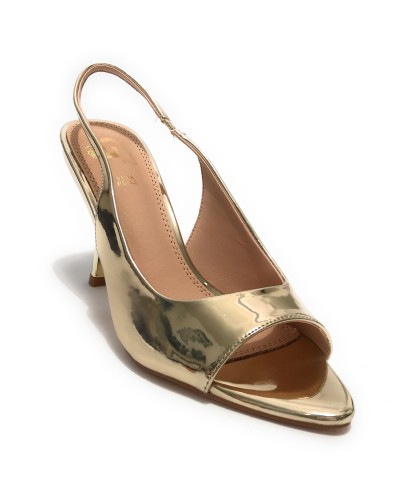 Scarpe donna sandalo Gold&gold ecopelle oro DS24GG32 GU231