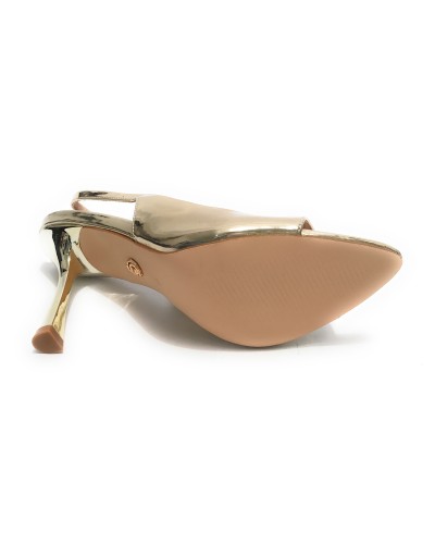Scarpe donna sandalo Gold&gold ecopelle oro DS24GG32 GU231