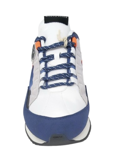 Scarpe North Sails sneaker RW/03 018 Watercraft in suede/ tessuto blu navy/ white US21NS05