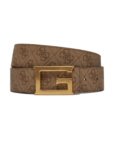 Cinta donna Guess Noreen 4g logo adjustable/ reversible belt latte logo C25GU05 BW9153P4338