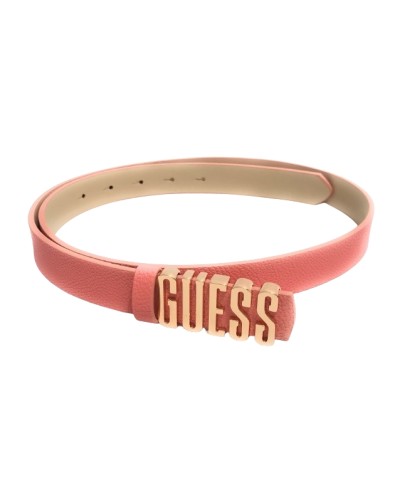 Cinta donna Guess Meridian not adjustable belt rosa corallo C25GU02 BW9114P4225