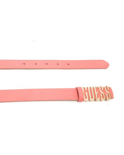 Cinta donna Guess Meridian not adjustable belt rosa corallo C25GU02 BW9114P4225