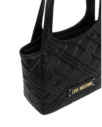 Borsa donna Love Moschino shopping ecopelle nero B25MO16 JC4144PP1LLA0000