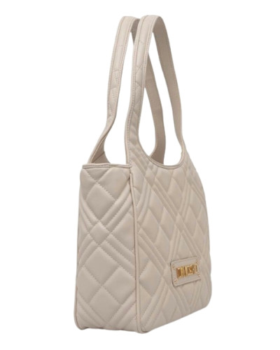 Borsa donna Love Moschino shopping ecopelle avorio B25MO25 JC4144PP1LLA0110
