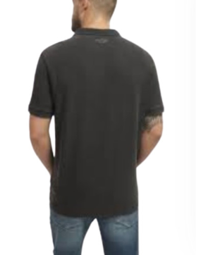 Polo uomo Guess G Letter short sleeve polo nero E25GU37 M4YP07KC9T1 JBLK