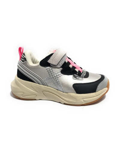 Scarpe Munich sneaker Mini Track VC0 99 silver Z25MU02 8890099
