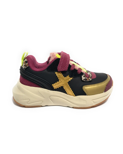 Scarpe Munich sneaker Mini Track VC0 98 purple/ gold Z25MU01 8890098