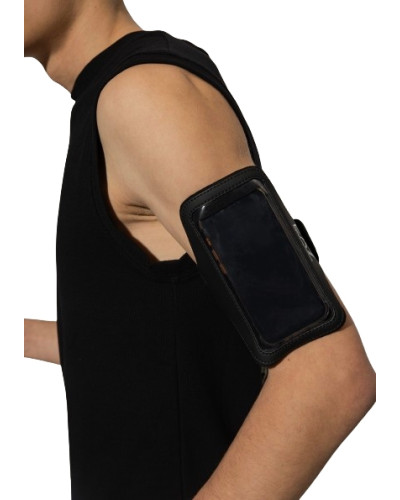 Custodia per telefono EA7 Emporio Armani train harm phone holder black/ white logo CB25EA06 245105 3R910 95020