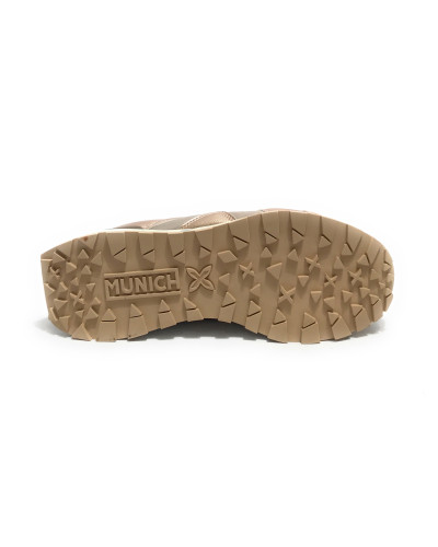 Scarpe donna Munich sneaker Soku 18 in pelle/ ecopelle laminato rosa D25MU06 8189018