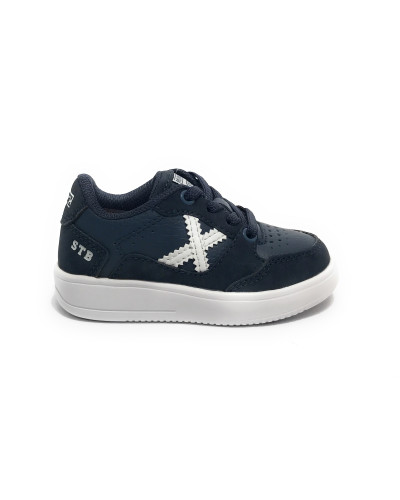 Scarpe Munich sneaker Legit Kid 07 blu/ bianco Z25MU03 8022007
