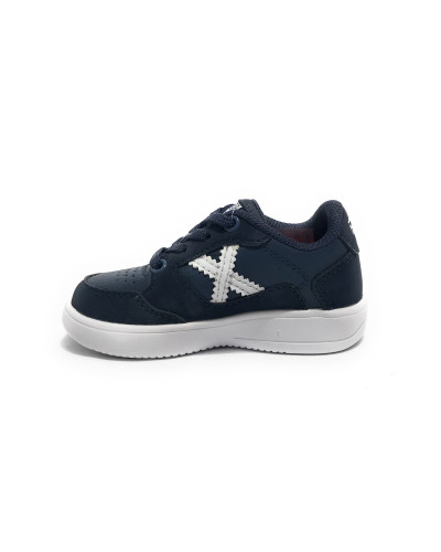 Scarpe Munich sneaker Legit Kid 07 blu/ bianco Z25MU03 8022007