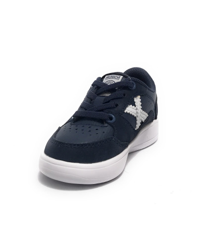 Scarpe Munich sneaker Legit Kid 07 blu/ bianco Z25MU03 8022007