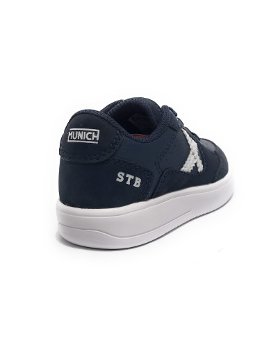 Scarpe Munich sneaker Legit Kid 07 blu/ bianco Z25MU03 8022007