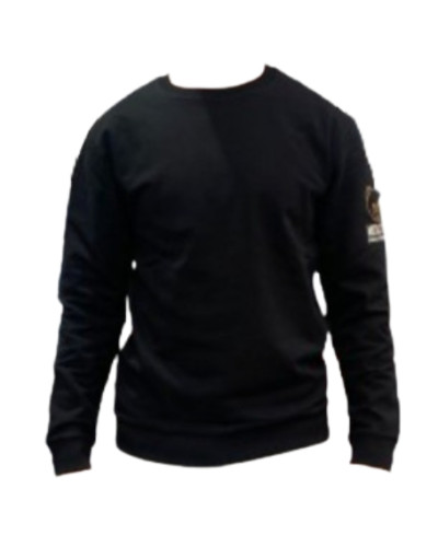 Felpa uomo Moschino girocollo nero E25MO01 V1A1701 4424 0555