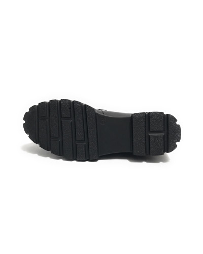 Scarpe donna mocassino Gold&gold vernice nero D25GG02 GB870