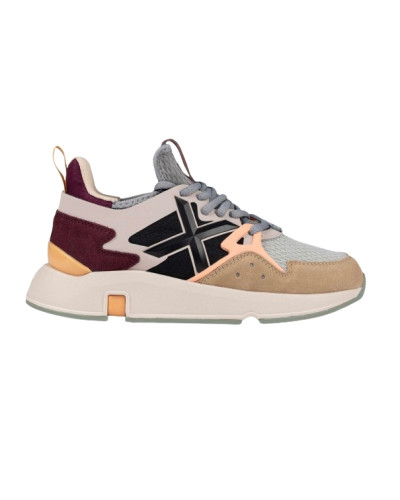 Scarpe donna Munich sneaker Clik 83 in suede/ mesh multicolor D25MU08 4172083