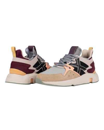 Scarpe donna Munich sneaker Clik 83 in suede/ mesh multicolor D25MU08 4172083