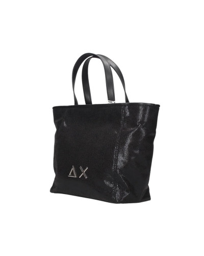 Borsa donna a mano/ tracolla Sun 68 Jacqueline glitter bag nero B25SU03 Z44272 S