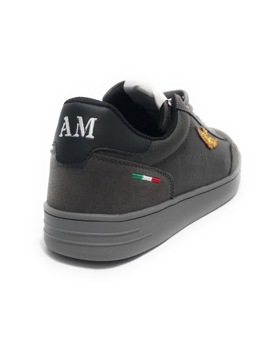 Sneaker Aeronautica Militare ecosuede grigio U25AR07 242SC289CT3385