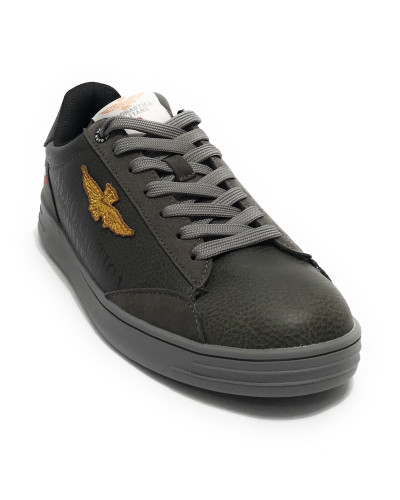 Sneaker Aeronautica Militare ecosuede grigio U25AR07 242SC289CT3385