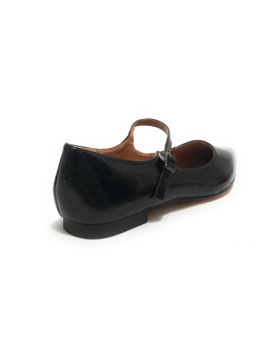 Scarpe donna Gold&gold ballerina a punta in ecopelle nero D25GG13 GD172