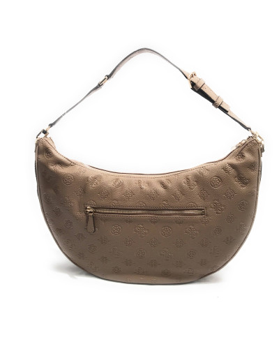 Borsa Guess a spalla Cresidia large hobo ecopelle dark taupe B25GU180 PG934903