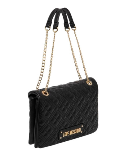 Borsa donna Love Moschino a spalla/ tracolla ecopelle trapuntata nero B25MO120 JC4014PP0LLA0000
