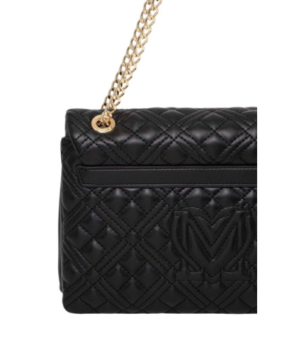 Borsa donna Love Moschino a spalla/ tracolla ecopelle trapuntata nero B25MO120 JC4014PP0LLA0000
