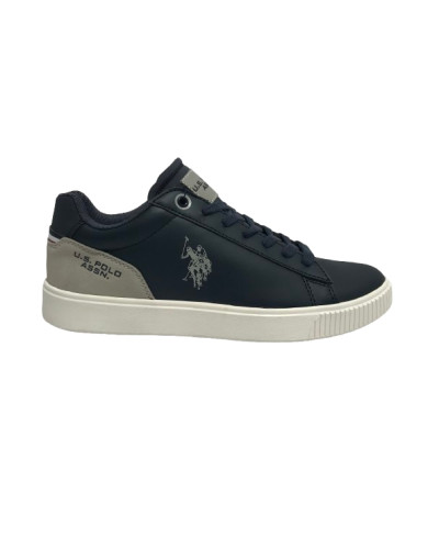 Scarpe U.S. Polo sneaker Tymes006A in ecopelle blu uomo U25UP12