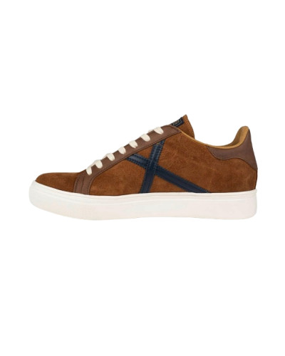 Scarpe Munich sneaker Rete 98 in pelle scamosciata cognac uomo U25MU08 8080098