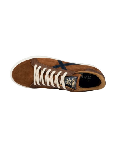 Scarpe Munich sneaker Rete 98 in pelle scamosciata cognac uomo U25MU08 8080098