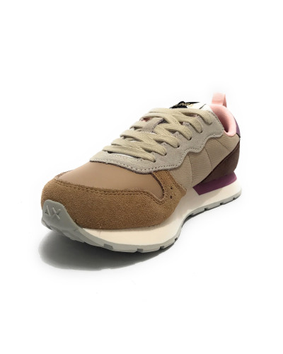 Scarpe Sun68 sneaker Girl's Stargirl multicolor teen beige Z25SU12 Z44409T