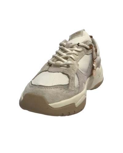 Scarpe donna Colmar sneaker Tess Cloud 096 in pelle scamosciata/ mesh off white /sand D25CO02