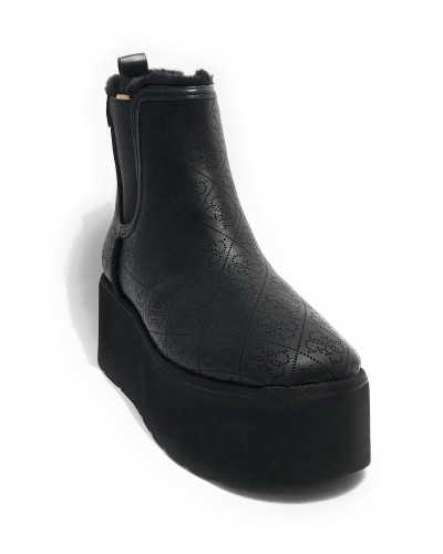 Scarpe donna Guess stivaletto Jilaine ecopelle black D25GU32 FLFJILFAL10