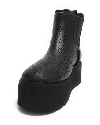 Scarpe donna Guess stivaletto Jilaine ecopelle black D25GU32 FLFJILFAL10